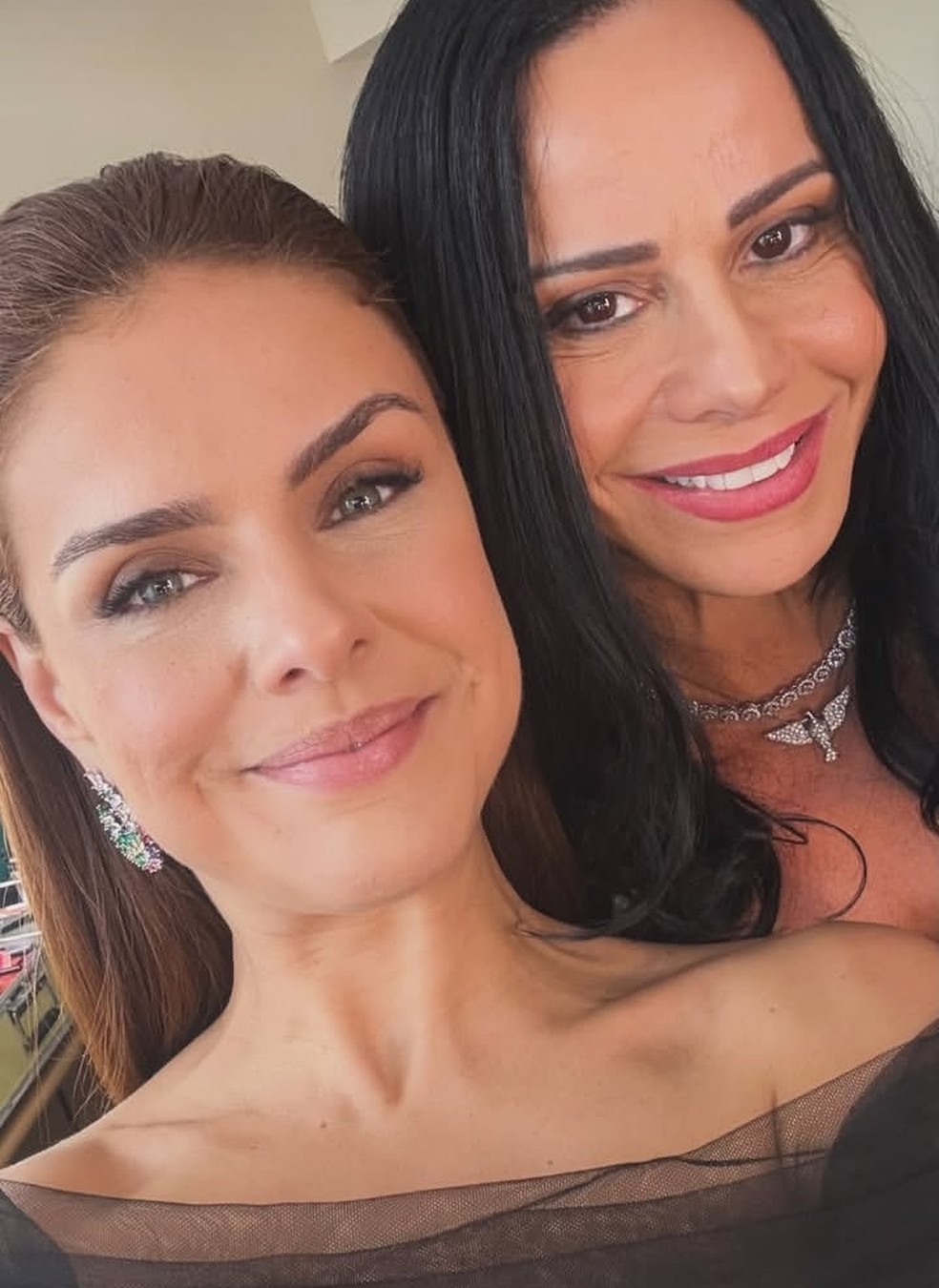 Paloma Bernardi e Viviane Araujo — Foto: Reprodução/Instagram