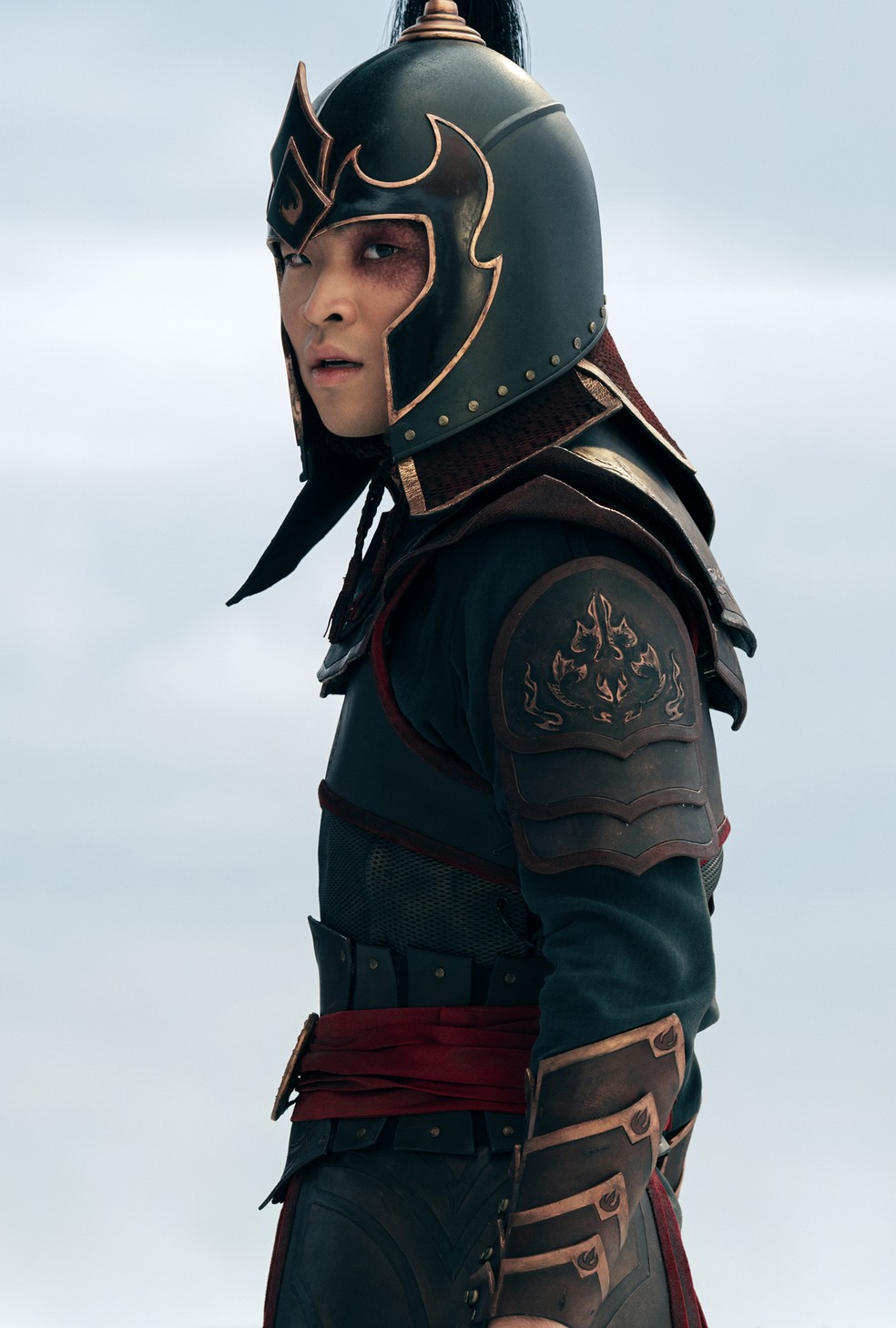 Dallas Liu, o príncipe Zuko em 'Avatar: O Último Mestre do Ar' — Foto: Divulgação / Netflix