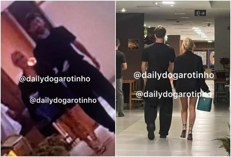 Karoline Lima e L&eacute;o Pereira &mdash; Foto: Reprodu&ccedil;&atilde;o/Instagram