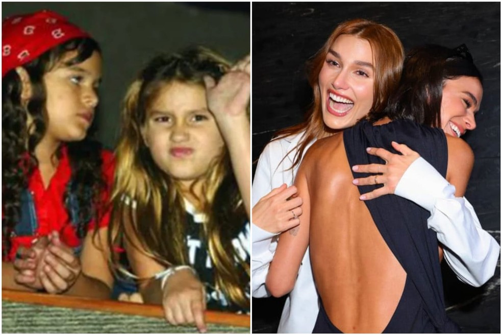 Bruna Marquezine e Sasha — Foto: Reprodução/Instagram e Manuela Scarpa/BrazilNews