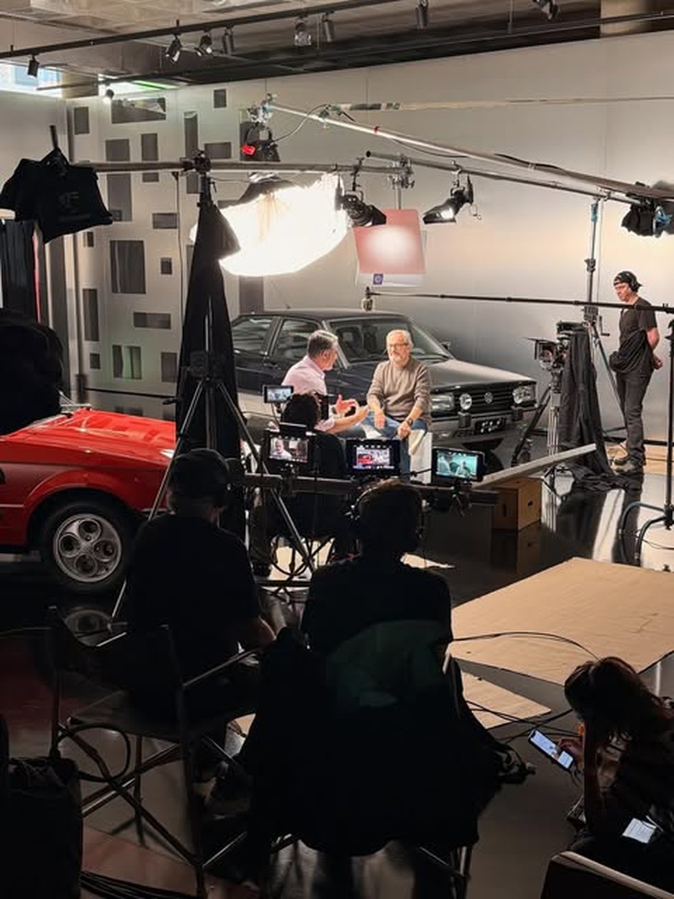 Natasha Dantas com William Bonner — Foto: Reprodução/Instagram