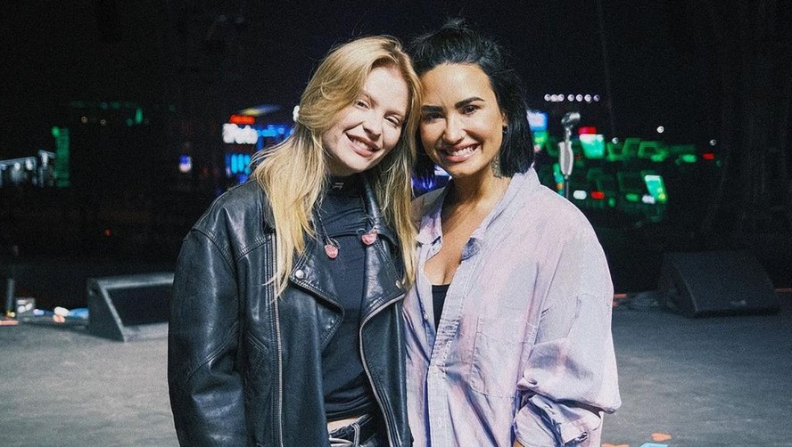 Luísa Sonza e Demi Lovato