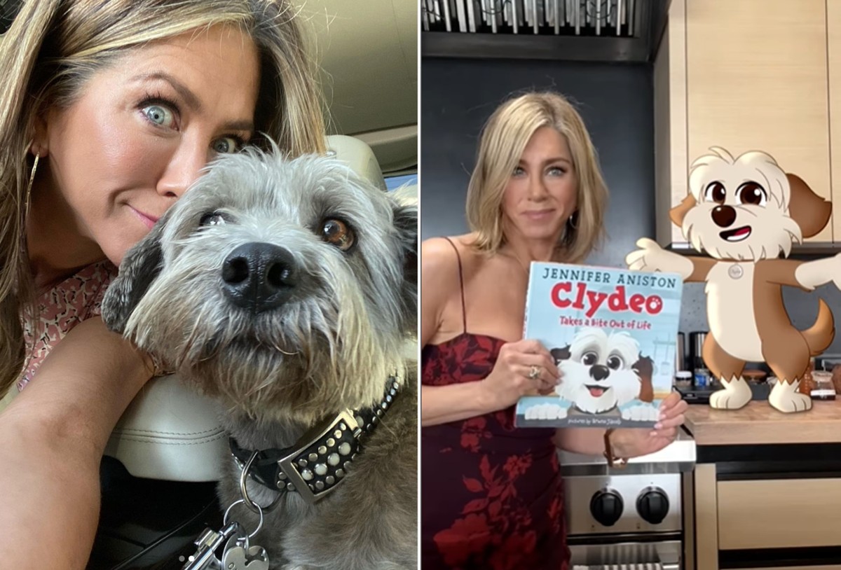 Jennifer Aniston vira escritora e lança livro infantil sobre Clydeo