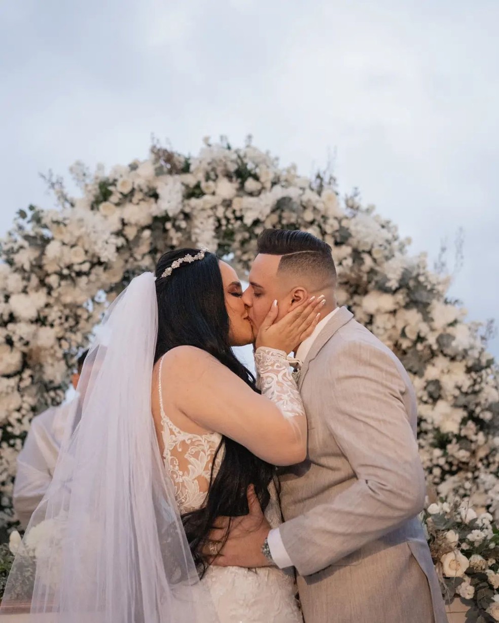 Casamento de Perlla e Patrick Abrahão — Foto: Reprodução/Instagram