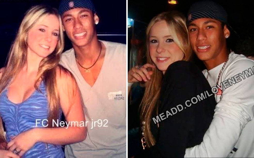 Rapha Lancelloti e Neymar Jr. — Foto: Reprodução