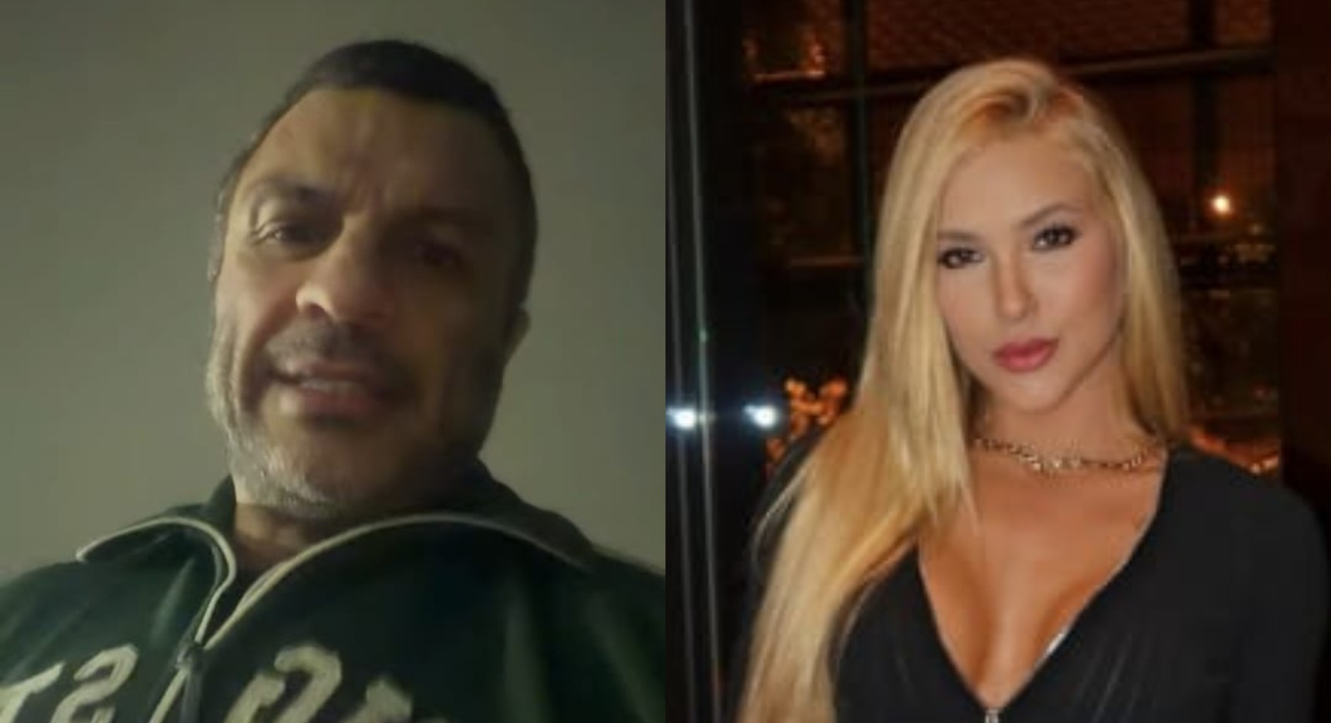 Kleber Bambam alfineta Virginia Fonseca: 