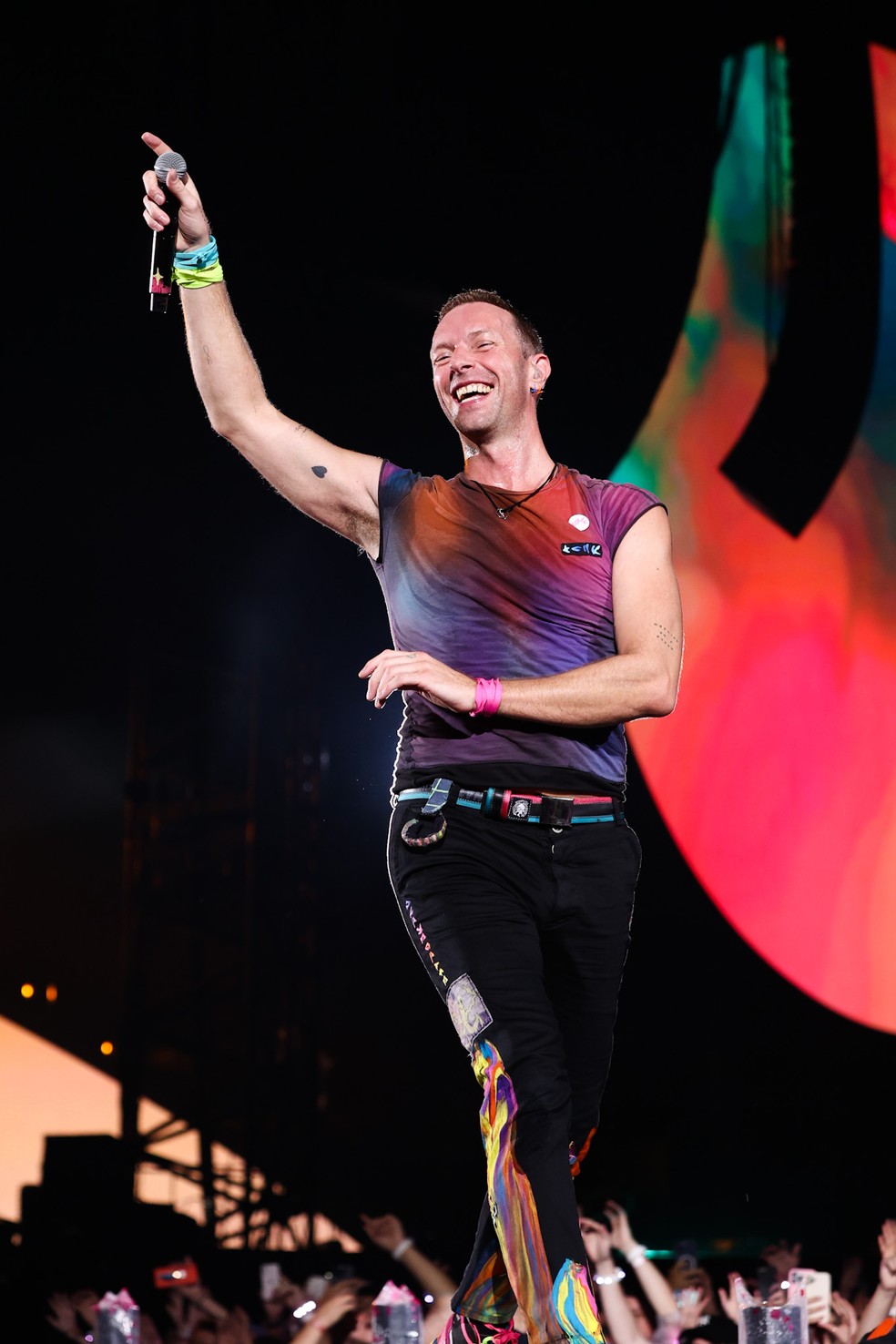 Coldplay faz show no Morumbi — Foto: Manu Scarpa/Brazil News