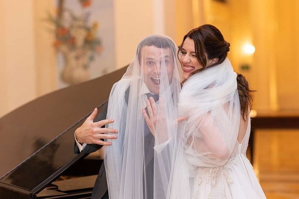Casamento de Luiza Justus e Stephan Panico — Foto: Reprodução/Instagram