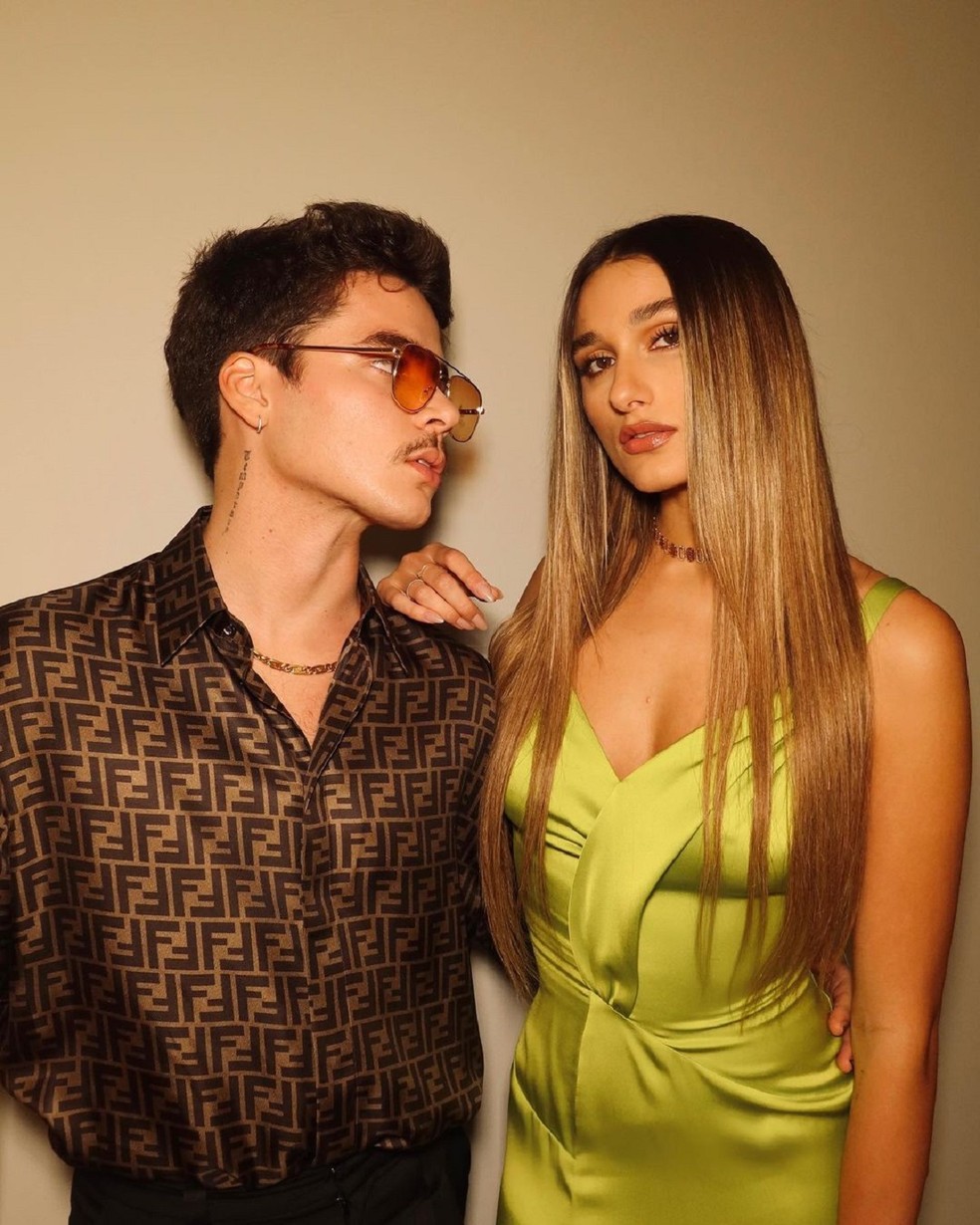João Figueiredo e Sasha Meneghel — Foto: Reprodução/Instagram