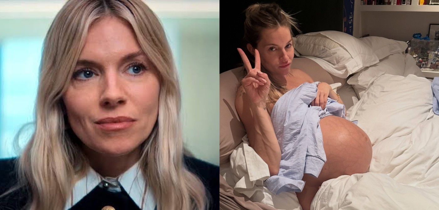 Sienna Miller detalha desafios durante filmagens de série 'War': 'Estive grávida durante toda a produção'