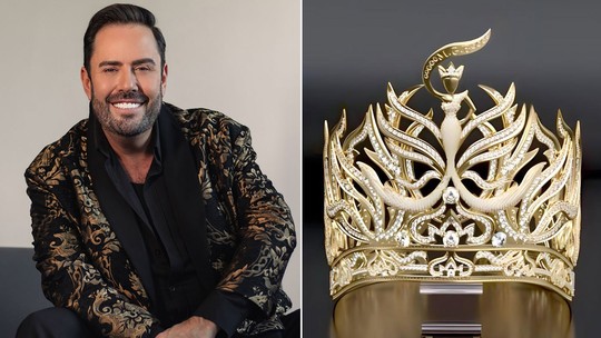 Evandro Hazzy volta como Presidente do Miss Brasil; coroa do concurso vale R$ 42 mil