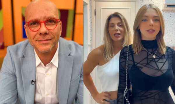 Fernando Scherer sobre caçula: 'Ela tem só 12 anos, mas está com 1,75 m'