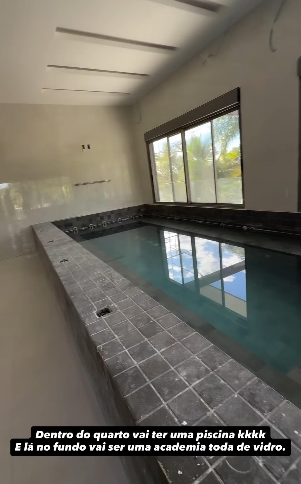 Zé Felipe mostra cômodos da nova mansão — Foto: reprodução/Instagram