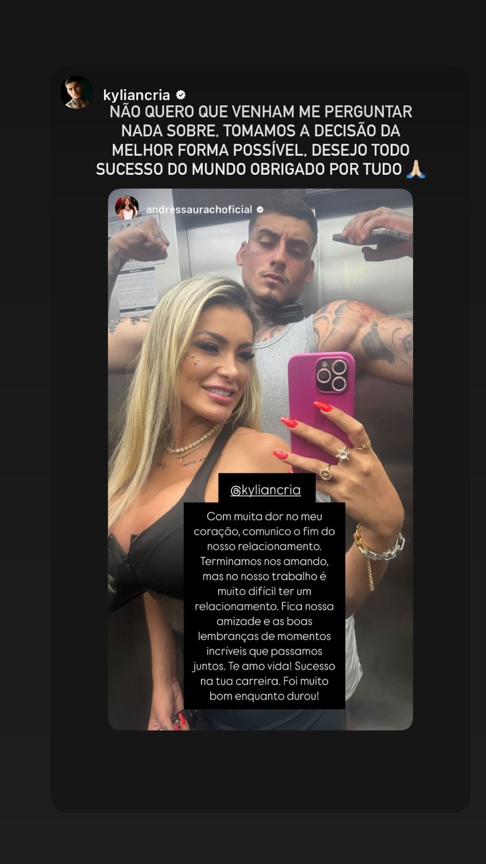 Andressa Urach rompe namoro de 2 meses com ator pornô e admite que ...