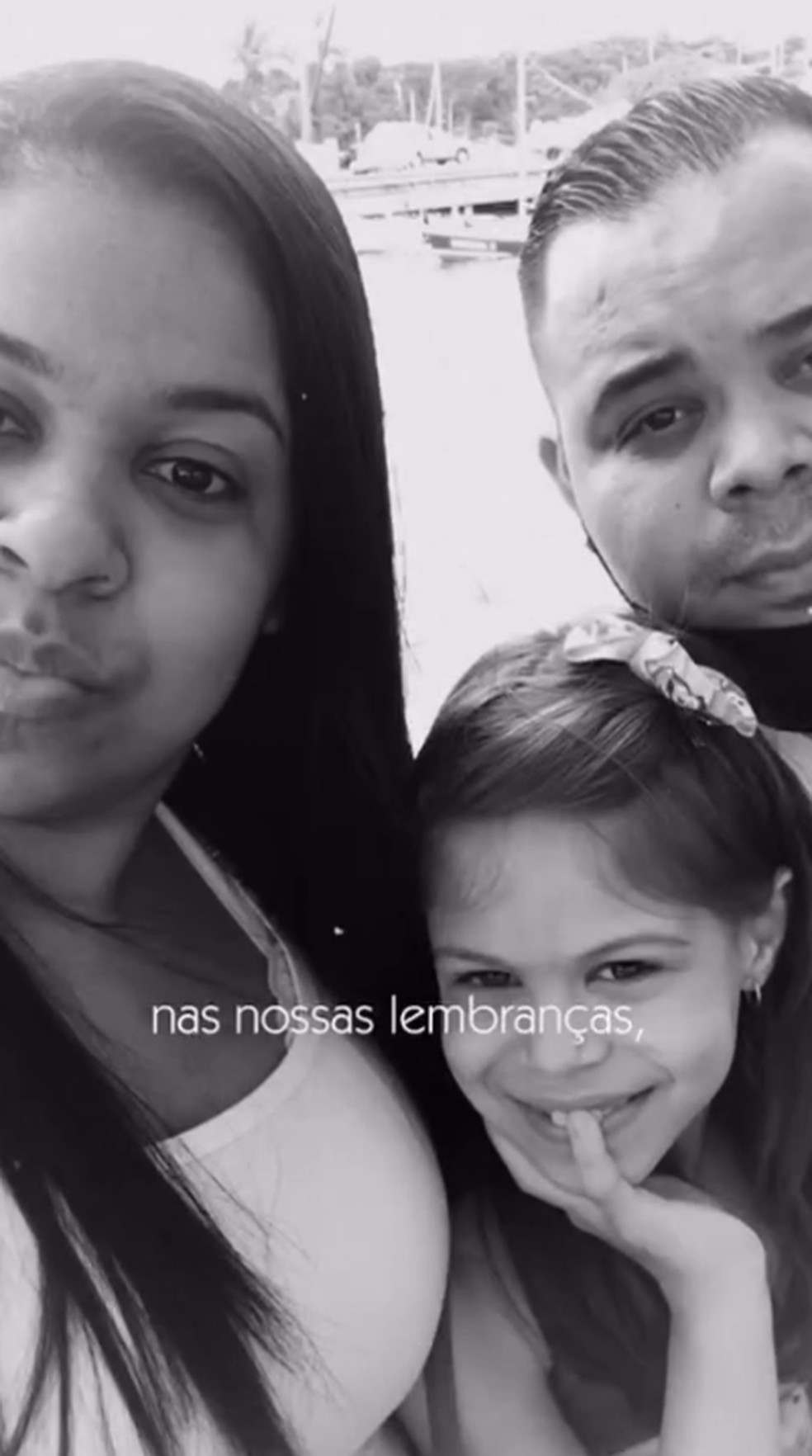 Millena Brand&atilde;o com os pais &mdash; Foto: Reprodu&ccedil;&atilde;o/Instagram