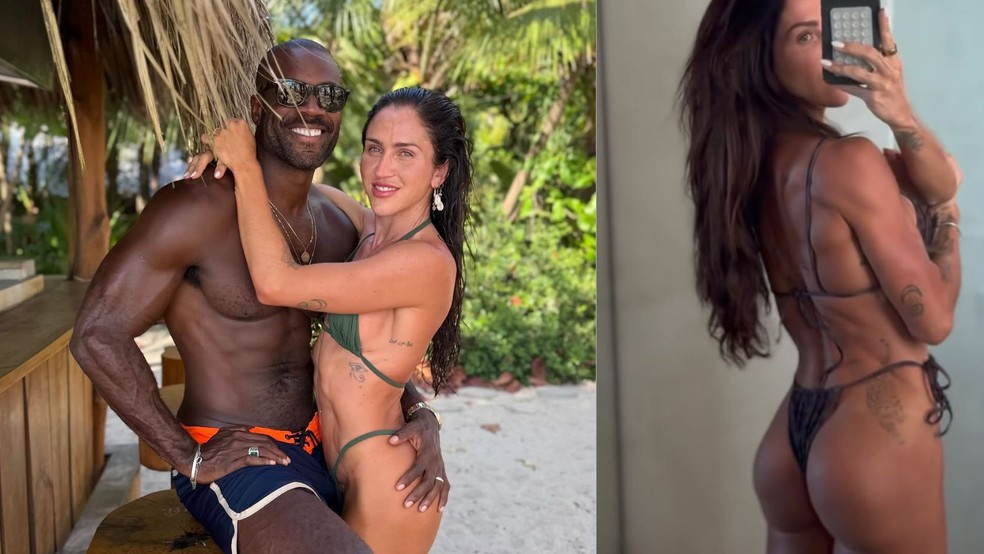 Aline Becker é esposa de Rafael Zulu — Foto: Reprodução | Instagram