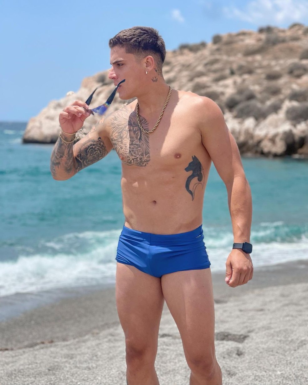 Tiago Ramos revelou que seu pênis tem 19 centímetros — Foto: Reprodução/Instagram