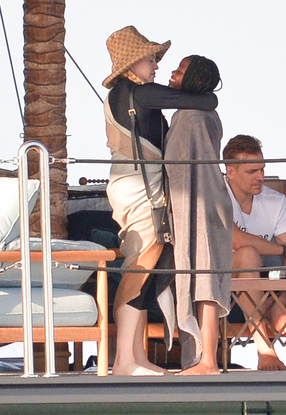Madonna e a filha — Foto: Grosby Group