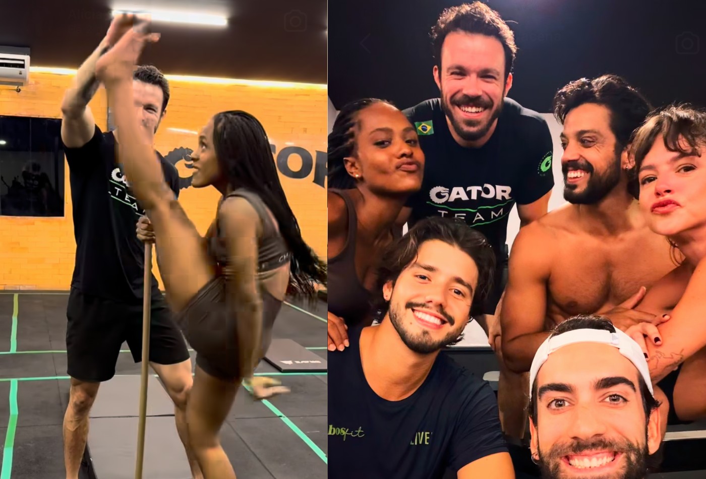 Com companhia de Agatha Moreira e Rodrigo Simas, Duda Santos inicia preparação para interpretar Daiane dos Santos em filme