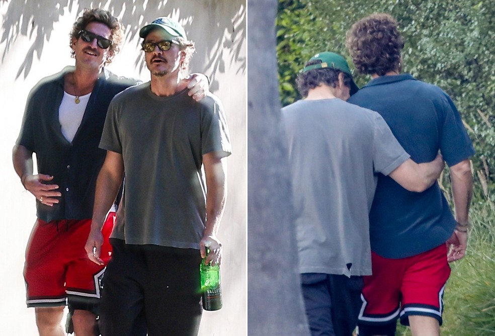 'Mão boba' no bumbum? Pedro Pascal passeia agarradinho a Rafael Olarra ...