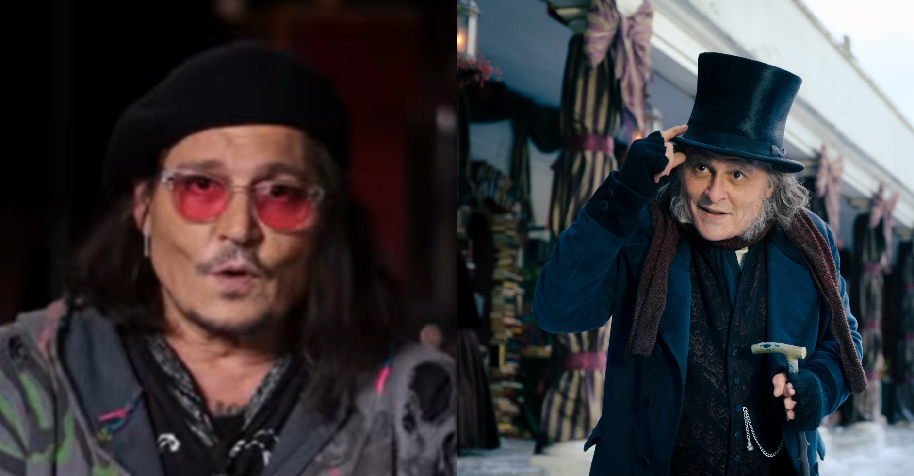 Johnny Depp sobre criação de protagonista de Ebenezer e os Fantasmas do Na | Entretenimento | QTU Notícias