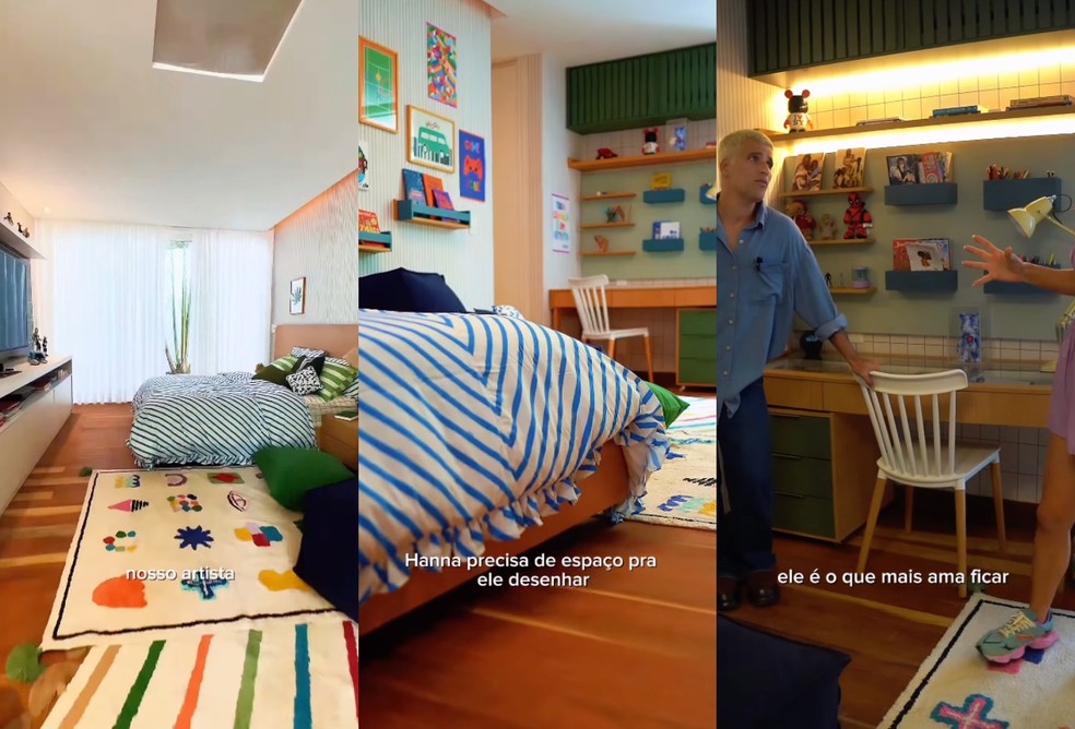 Quarto de Bless, filho de Giovanna Ewbank e Bruno Gagliasso — Foto: Reprodução/Instagram