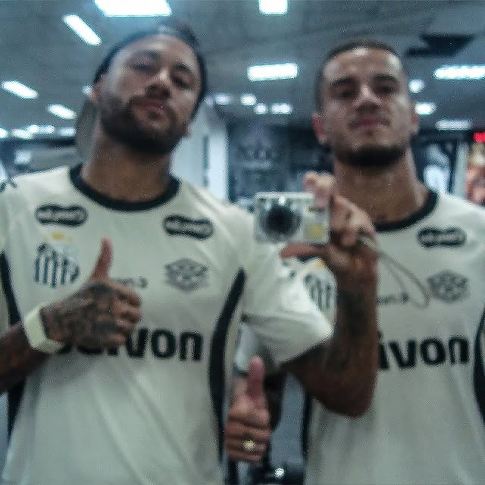Neymar e Philippe Coutinho — Foto: Reprodução/Instagram
