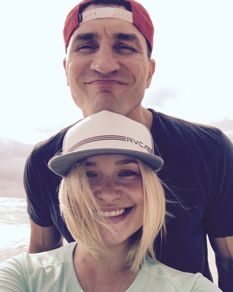 Wladimir Klitschko e Hayden Panettiere em 2016 — Foto: Reprodução/X