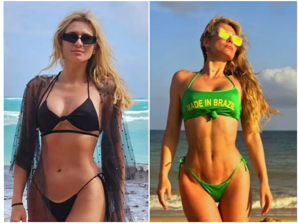 Antes e depois: Lívia Andrade — Foto: Reprodução/Instagram