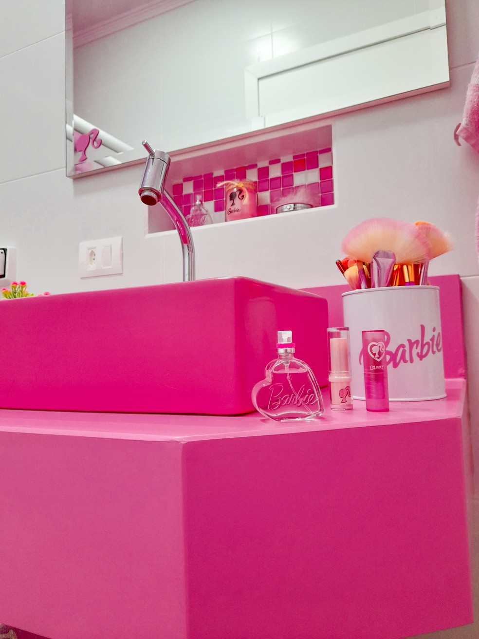 Detalhes da casa de Bruna Barbie — Foto: @BrunaBarbieOficial