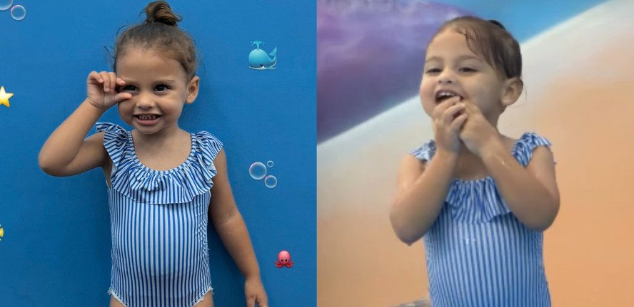 Helena, filha de Amanda Kimberlly e Neymar