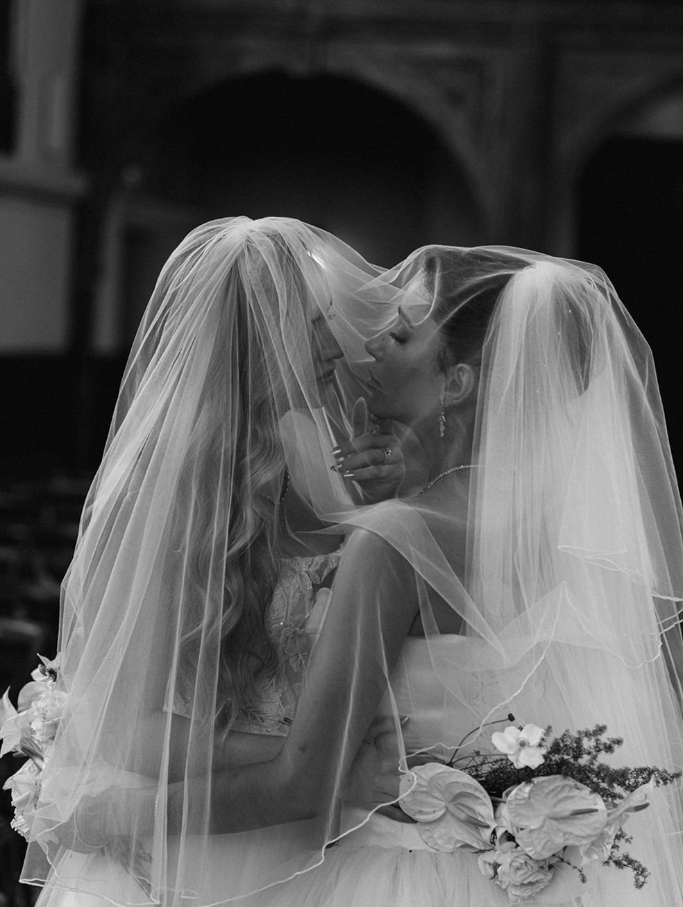 Casamento de Talita Araujo e Isala Wolfe — Foto: Reprodução/@loveitvisuals