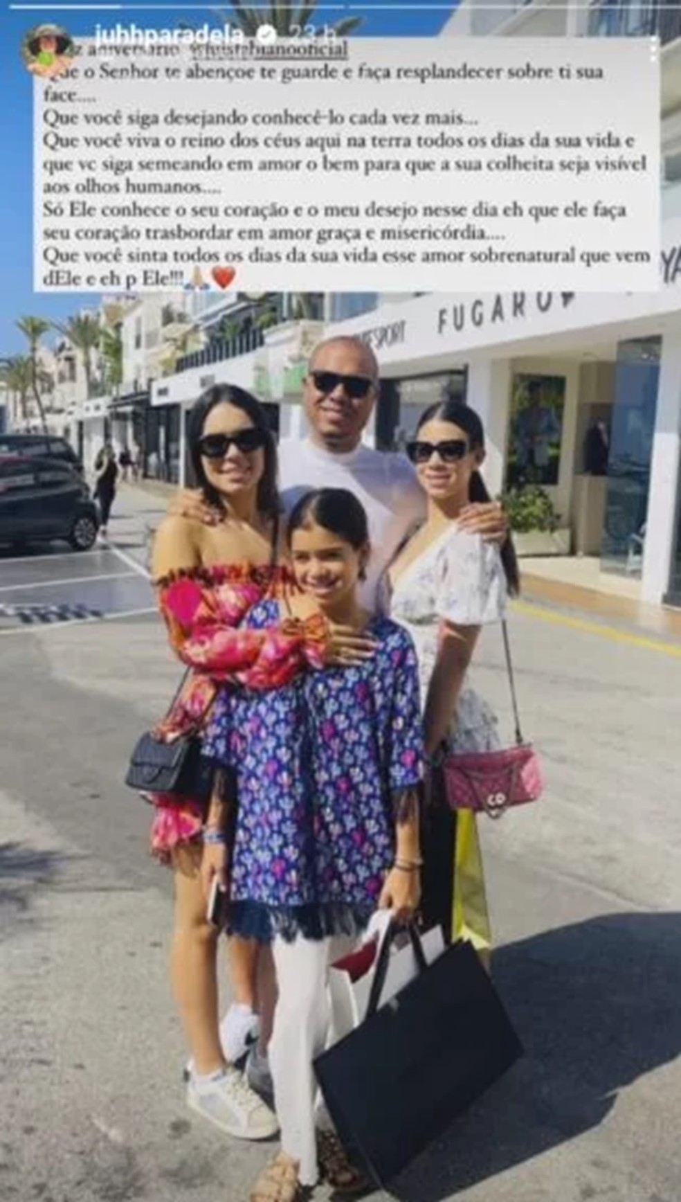 Após traição, Luis Fabiano é homenageado pela ex-mulher