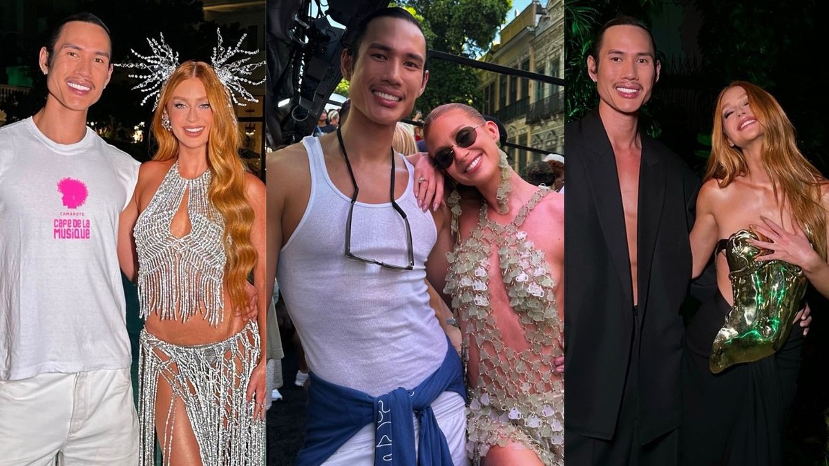 Maquiador de Celebridades Internacionais Agradece a Marina Ruy Barbosa por Maratona de Carnaval