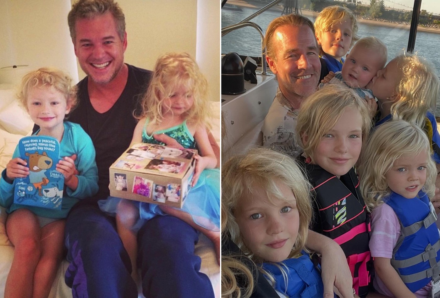 Viúvas de Eric Dane e James Van Der Beek emocionam no 1º Dia dos Pais sem os atores