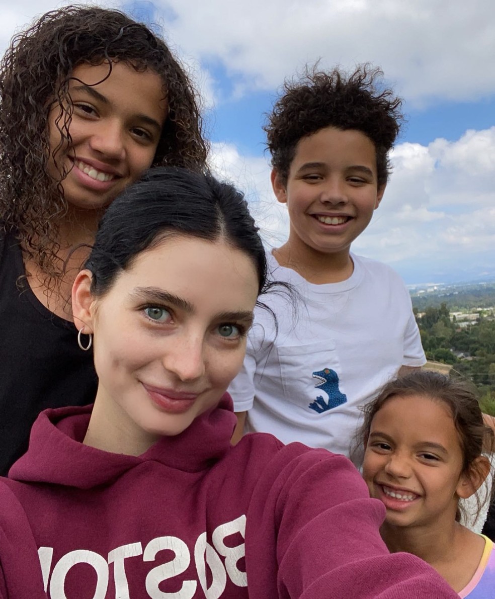 Filha de Paul Walker com filhos do Vin Diesel — Foto: Reprodução/Instagram
