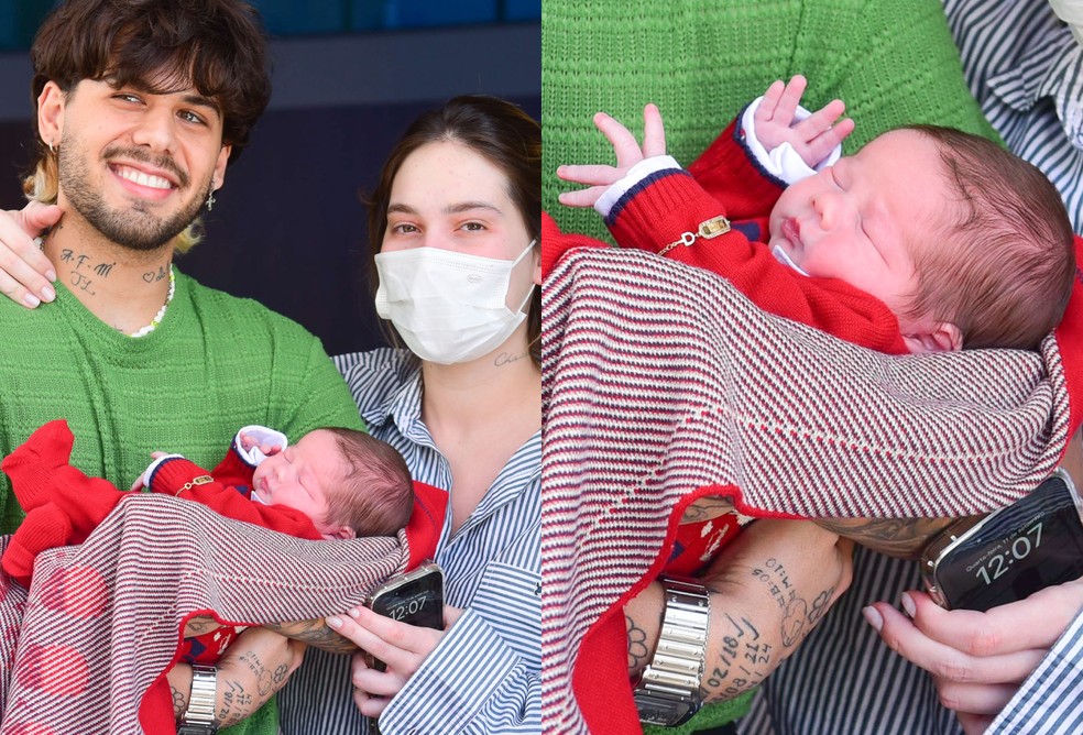 Zé Felipe, José Leonardo e Virginia — Foto: Jucimar Souza/Brazil News