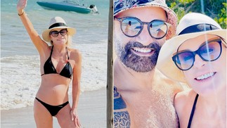 Ana Maria Braga descansa na Bahia com o namorado, Fábio Arruda — Foto: Reprodução/Instagram