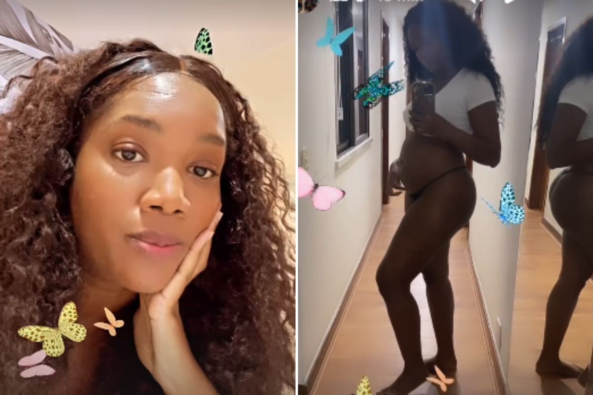Grávida do primeiro filho, Iza exibe barrigão e relata enjoo e acne
