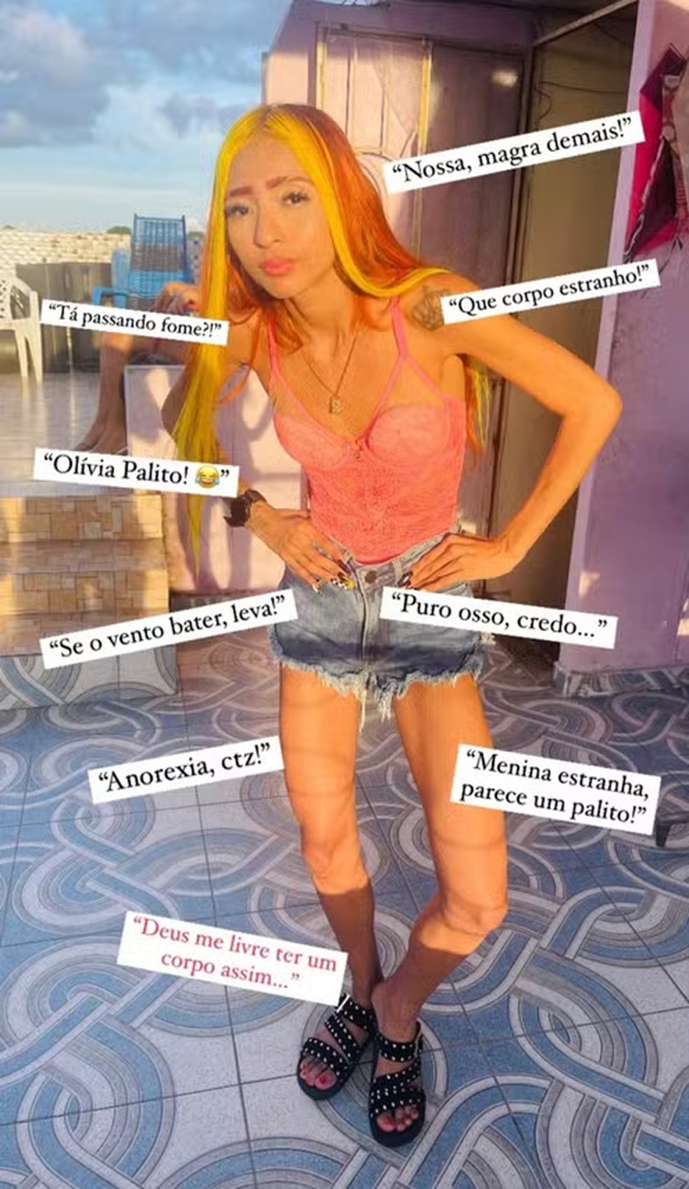 Ruivinha de Marte expõe ataques de haters de quando era mais magra — Foto: Reprodução/Instagram