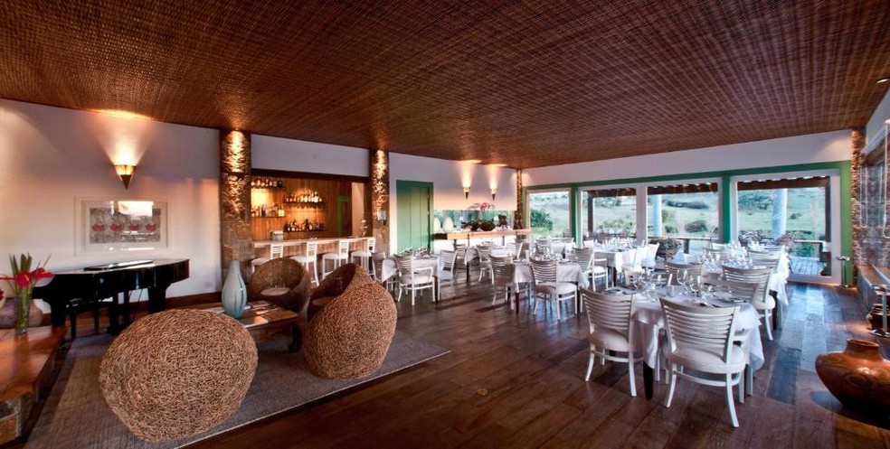 Hotel luxuoso no campo marca a renovação de votos de Maira Cardi e Thiago Nigro — Foto: Reprodução