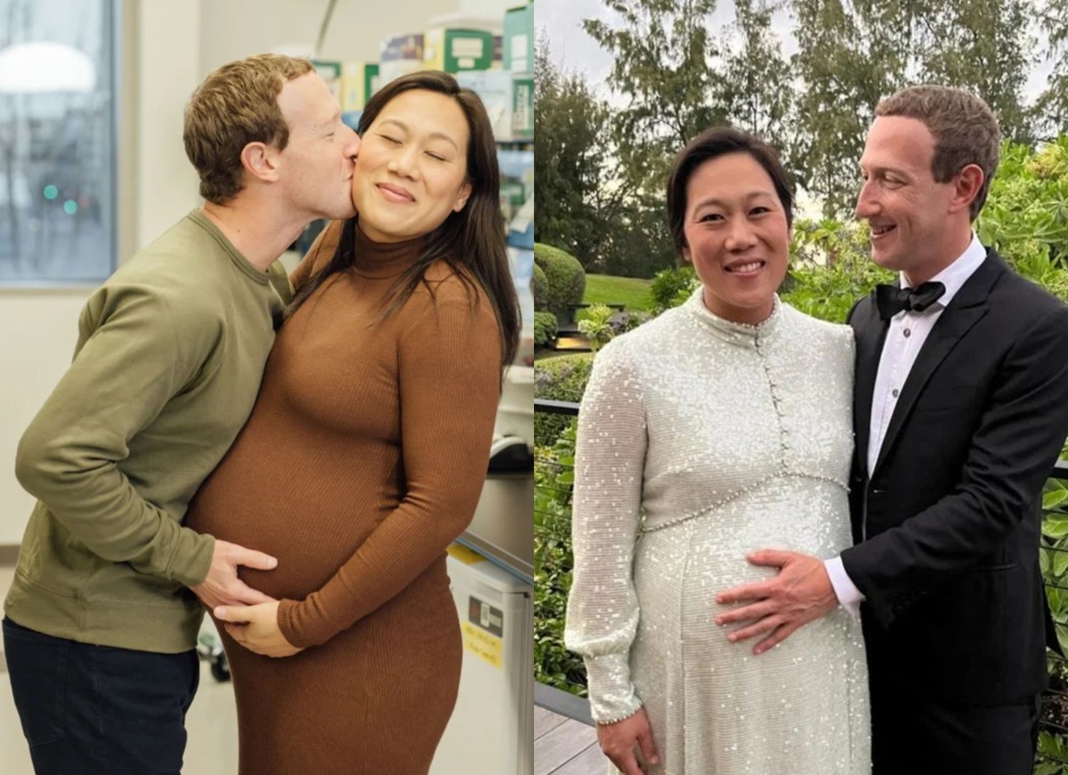 Mark Zuckerberg e Priscilla Chan anunciam o nascimento da terceira