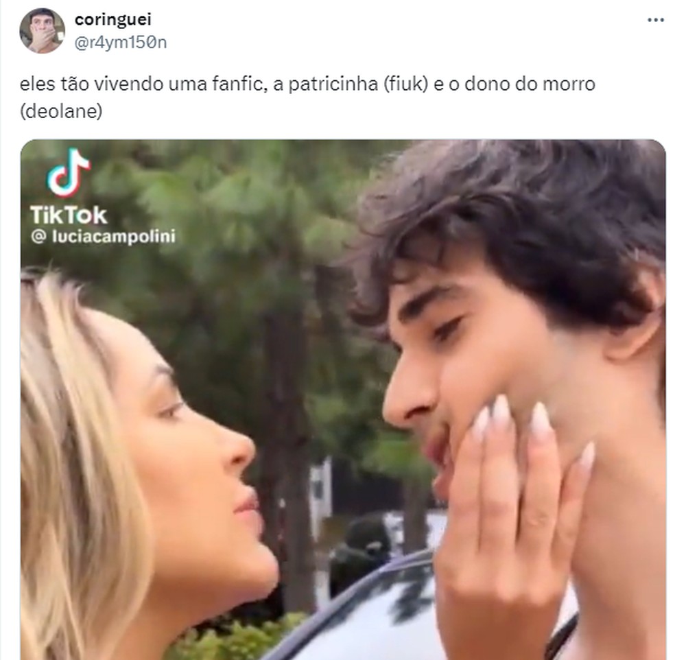 Deolane e Fiuk viraram ship inusitado nas redes sociais — Foto: Reprodução/Instagram