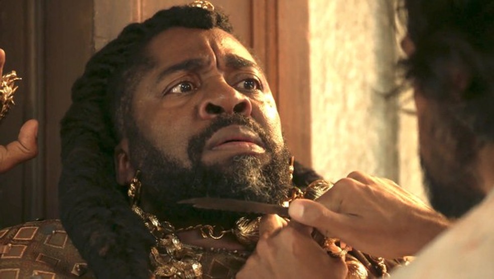 Omar e Jendal em 'A Nobreza do Amor' — Foto: TV Globo