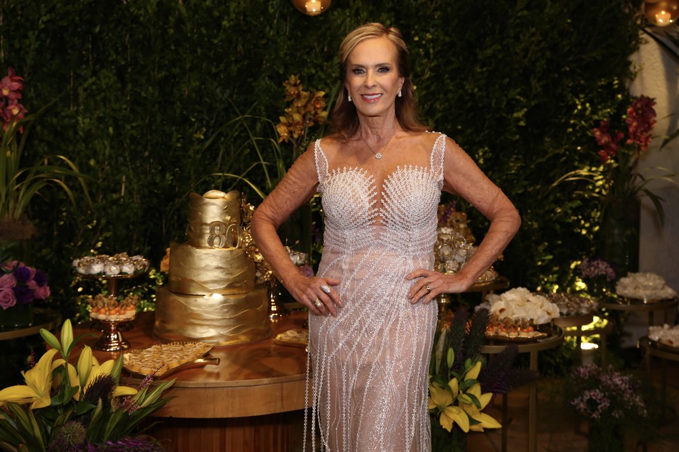 Helô Pinheiro completa 80 anos — Foto: Brazil News / Roberto Filho