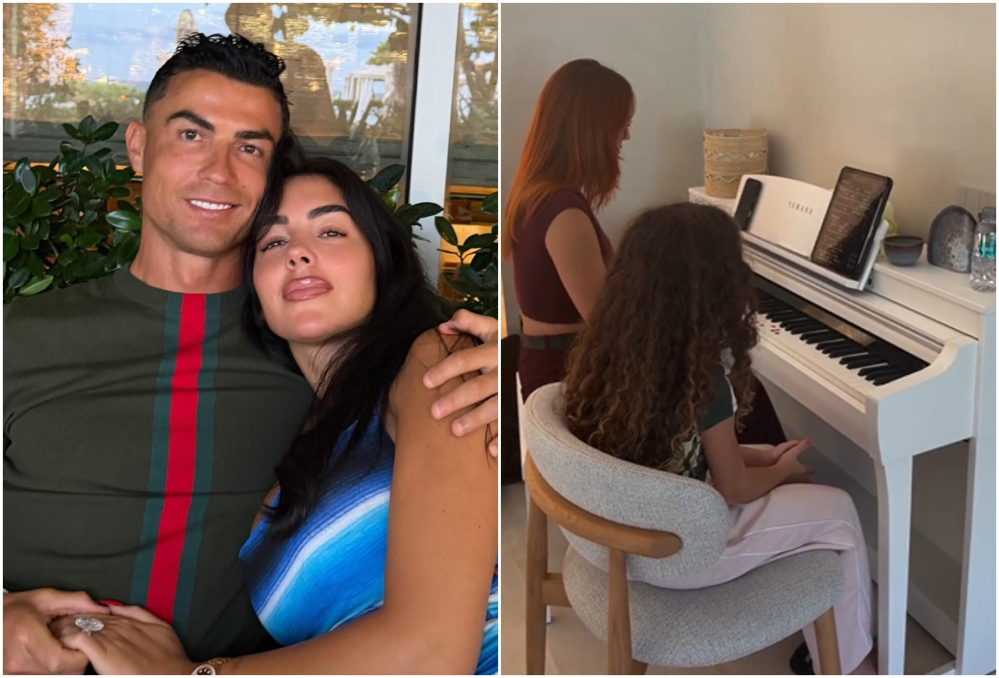 Georgina Rodríguez mostra filha com Cristiano Ronaldo cantando e voz impressiona; ouça