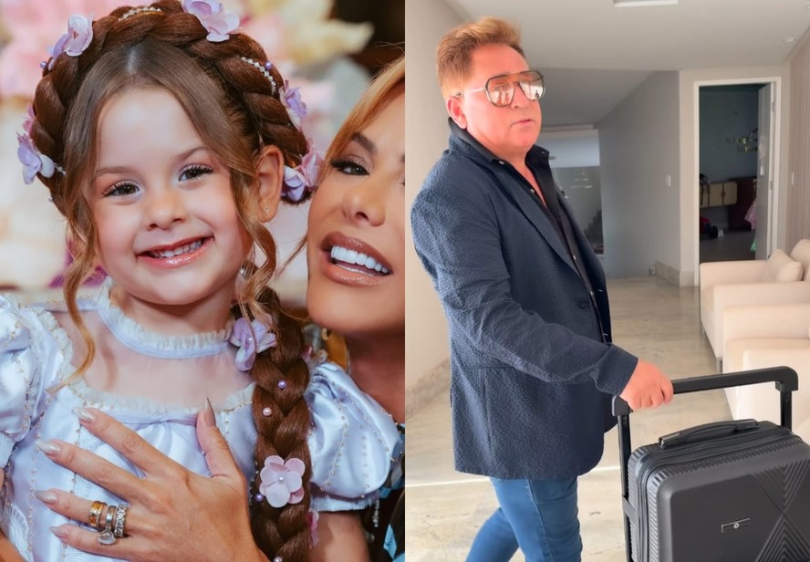 Leonardo retorna de pescaria após perder aniversário de neta Maria Flor