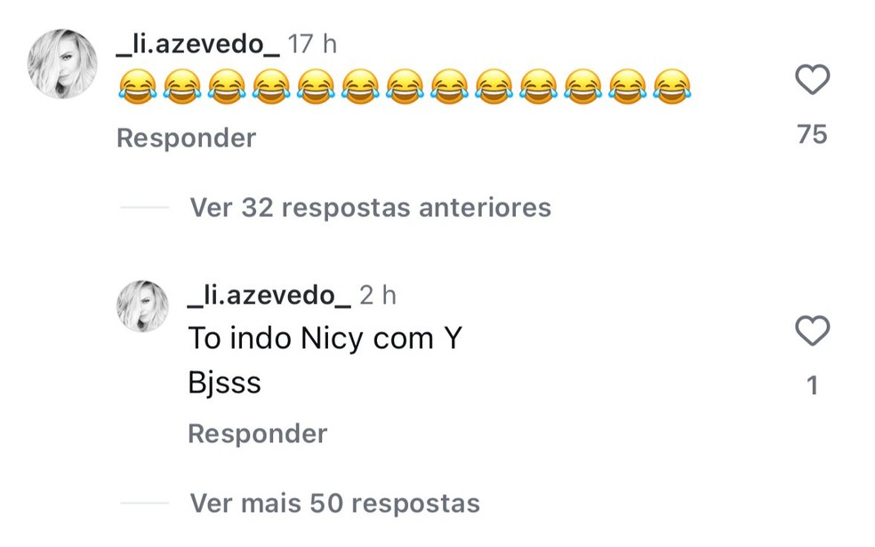 Madrinha de Helena ri de publicação sobre pensão de Neymar — Foto: Reprodução/Instagram
