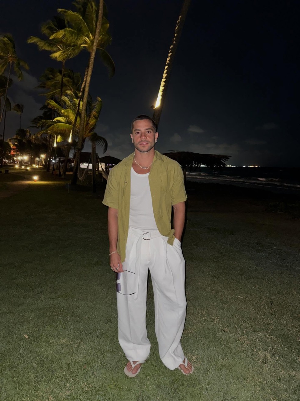 André Lamoglia abre álbum de seu Réveillon em Pernambuco — Foto: Reprodução/Instagram