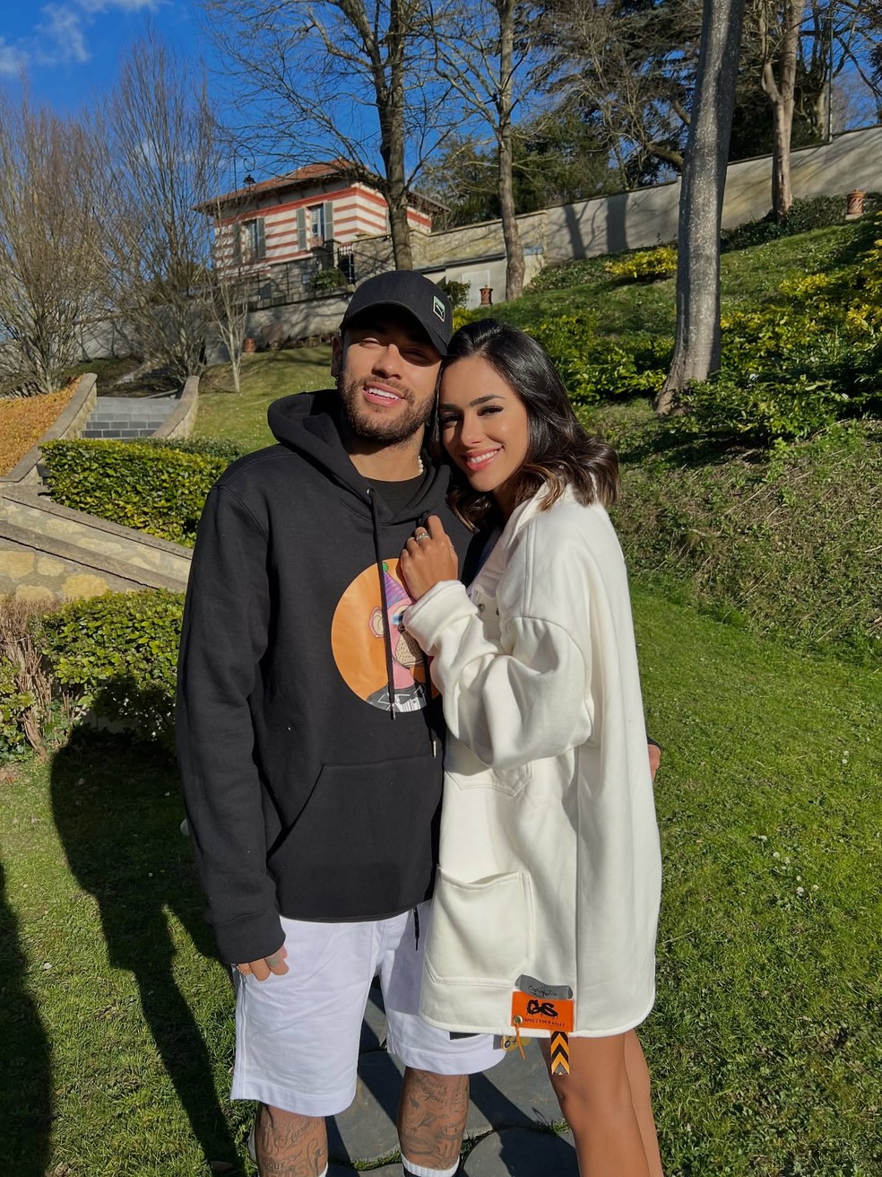Neymar e Bruna Biancardi — Foto: Reprodução/Instagram